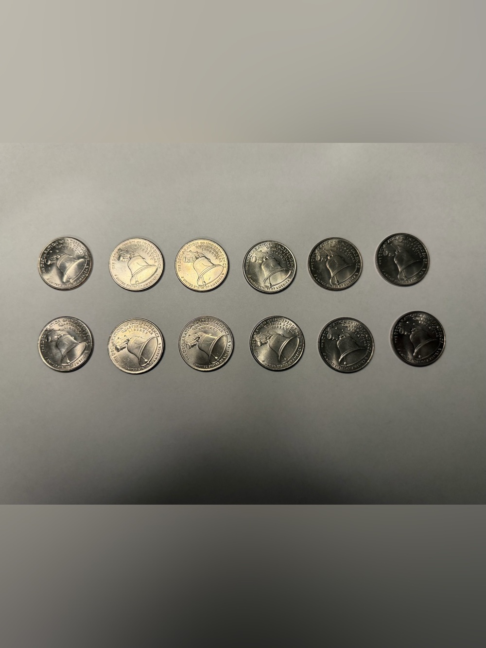 All new 2026 Declaration of Independence Quarters celebrating Americas 250th!